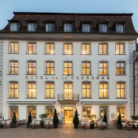 Boutique Hotel La Couronne Solothurn Buitenkant foto