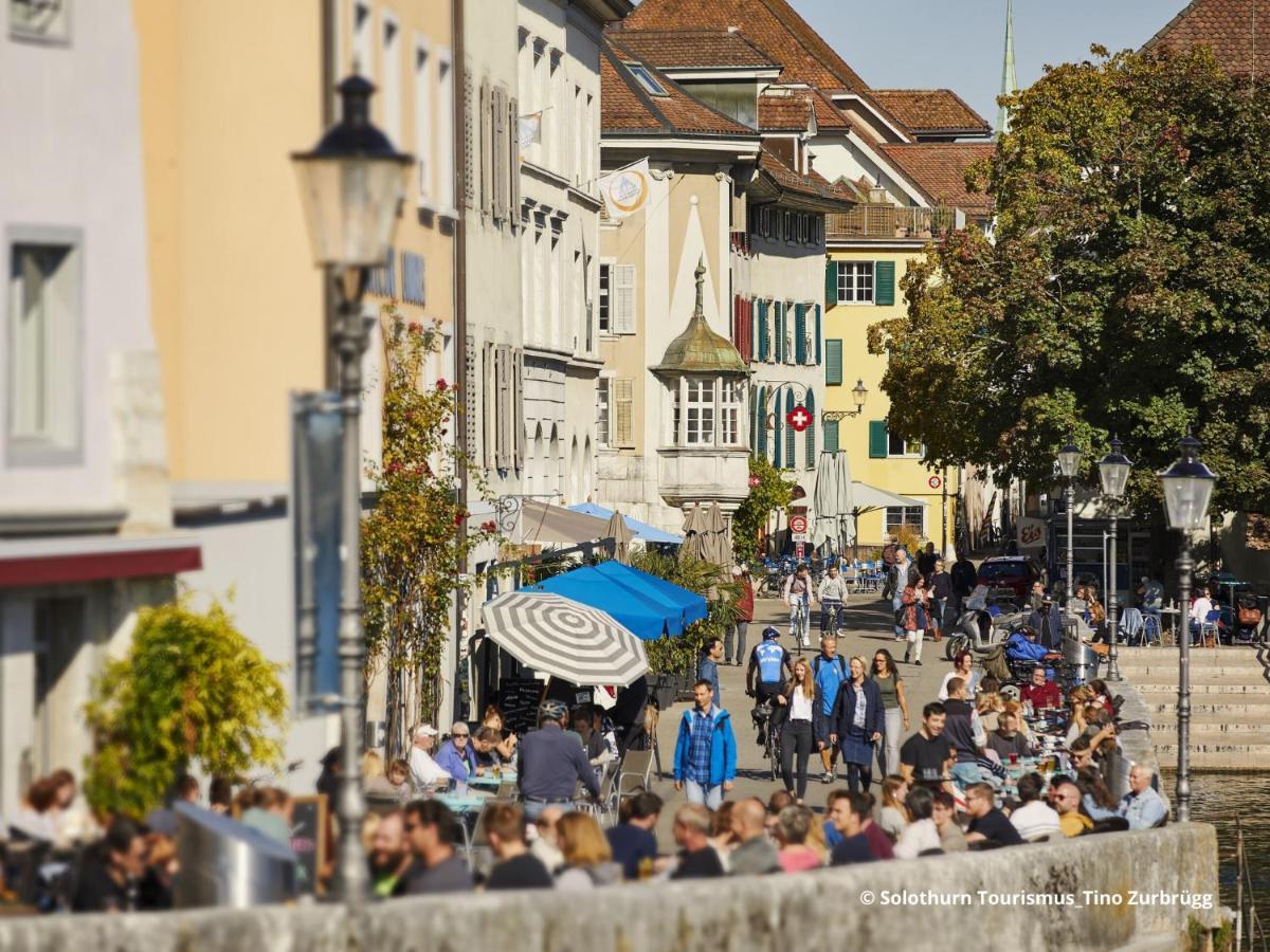 Boutique Hotel La Couronne Solothurn Buitenkant foto
