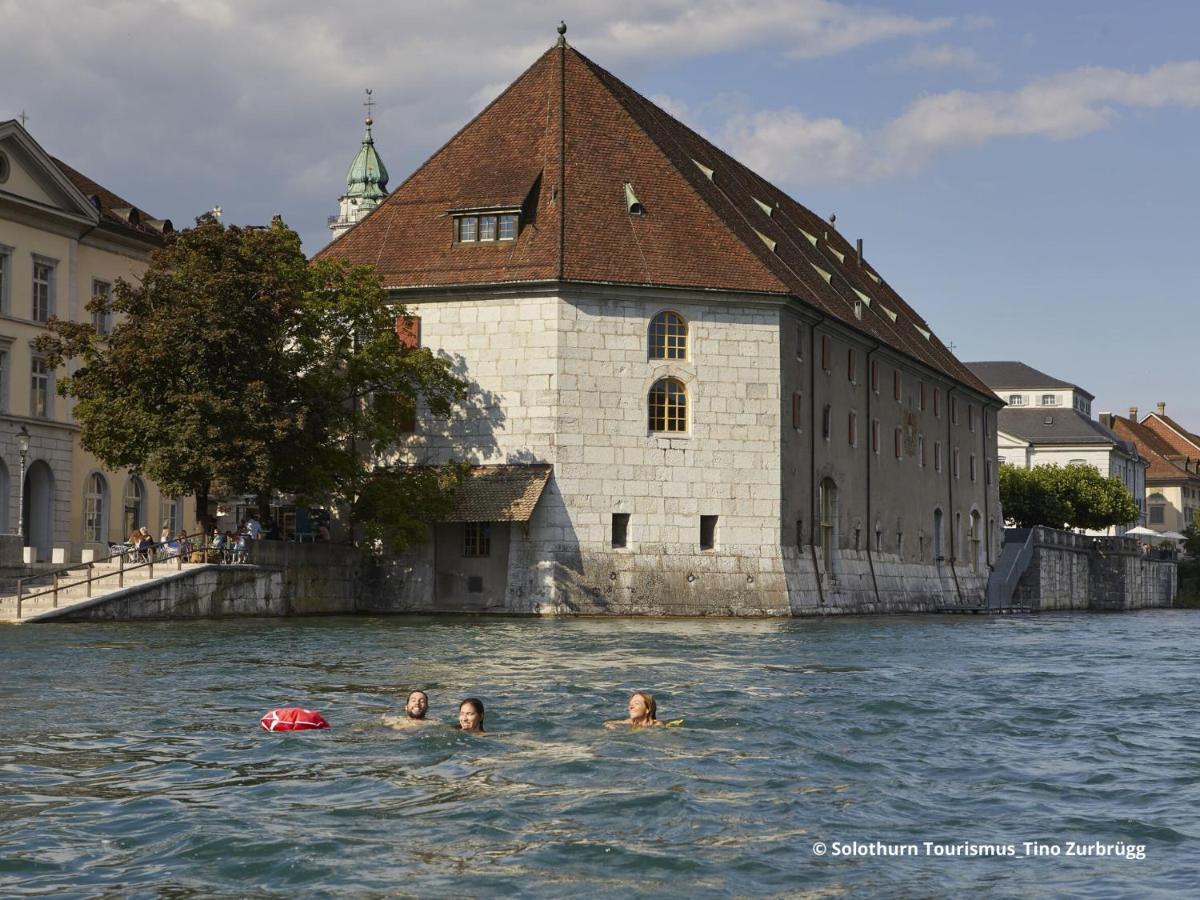 Boutique Hotel La Couronne Solothurn Buitenkant foto